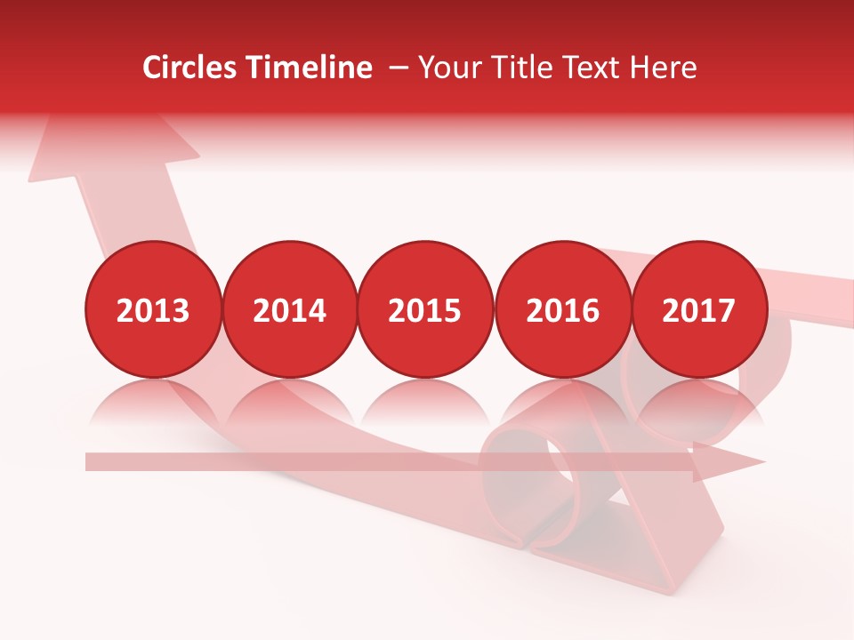 Increase Pathway Backdrop PowerPoint Template