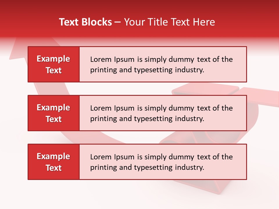 Increase Pathway Backdrop PowerPoint Template