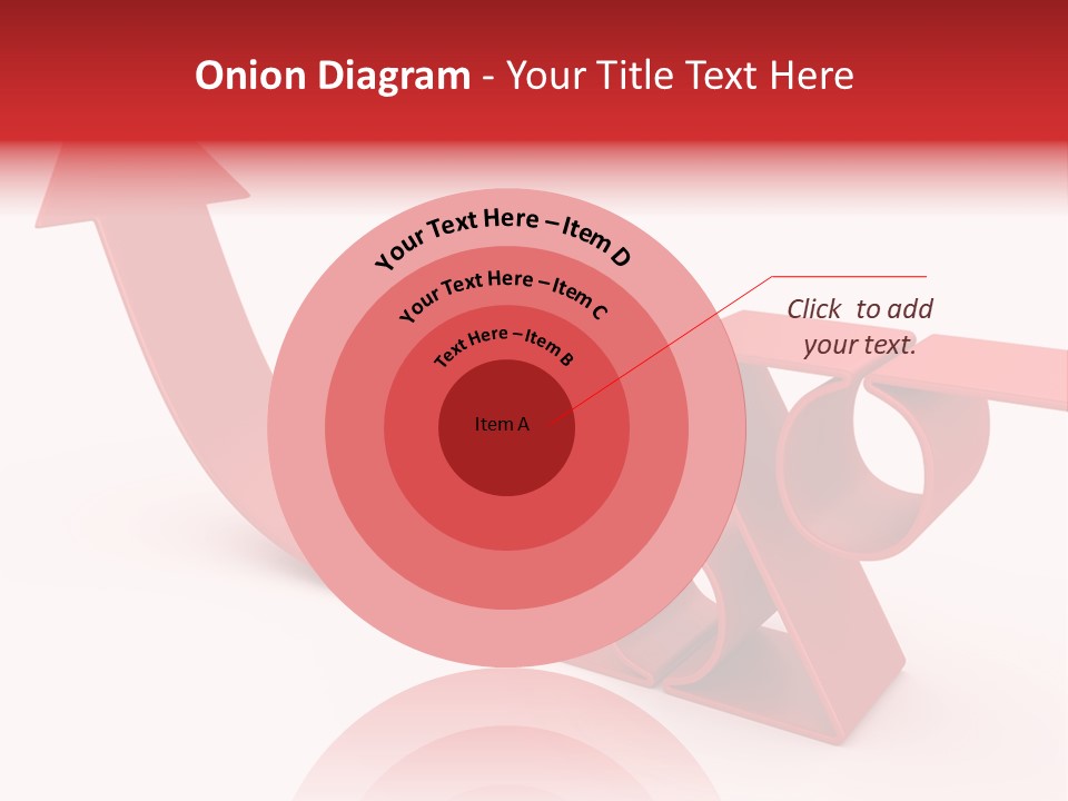 Increase Pathway Backdrop PowerPoint Template