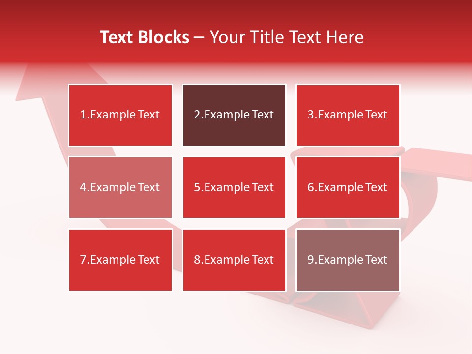 Increase Pathway Backdrop PowerPoint Template