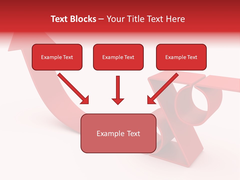 Increase Pathway Backdrop PowerPoint Template