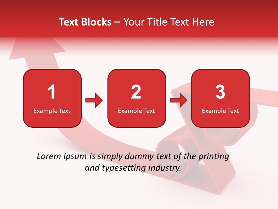Increase Pathway Backdrop PowerPoint Template