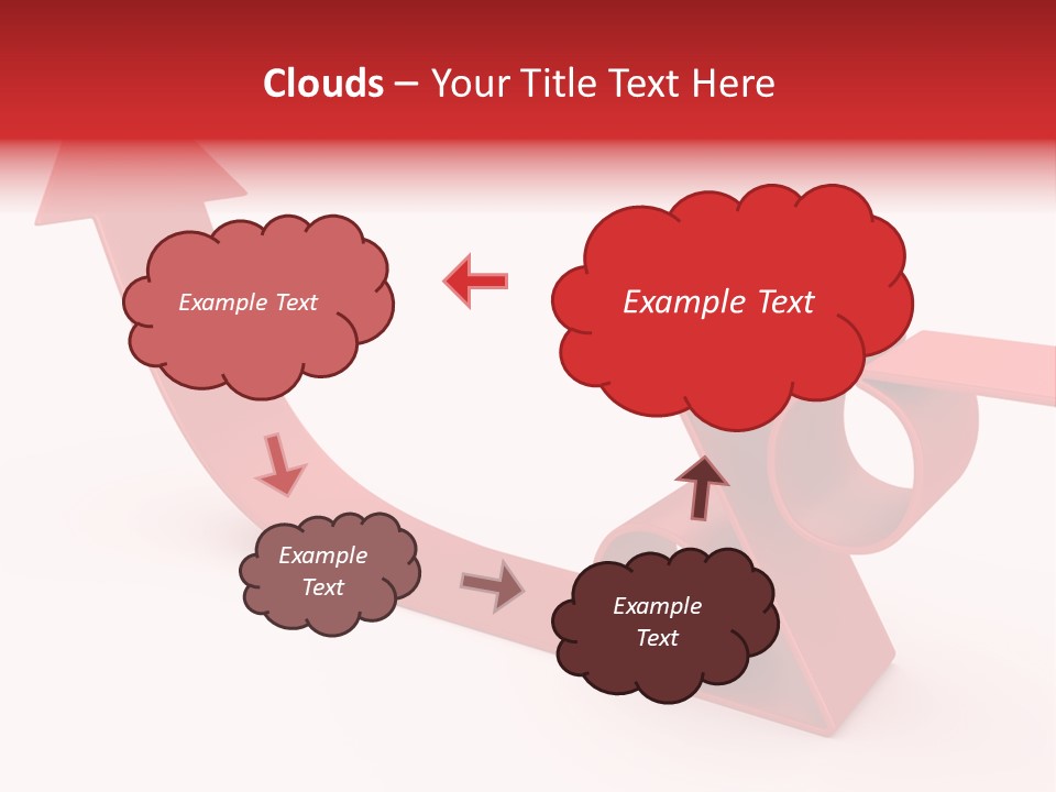 Increase Pathway Backdrop PowerPoint Template