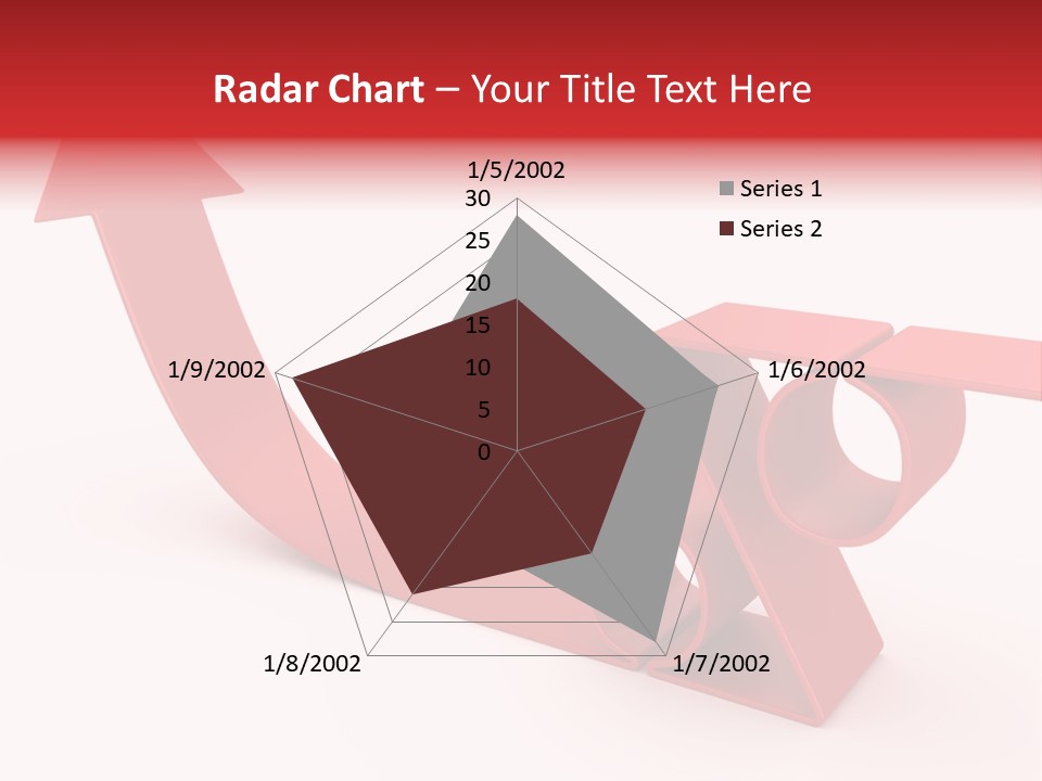Increase Pathway Backdrop PowerPoint Template