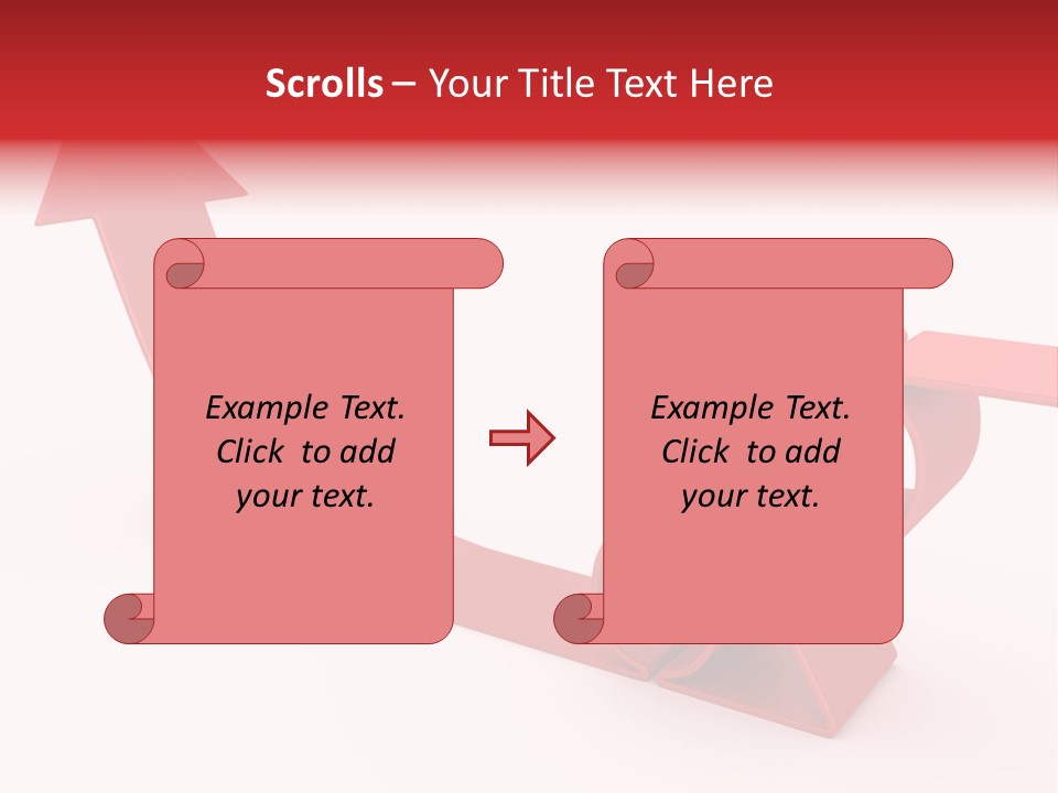 Increase Pathway Backdrop PowerPoint Template