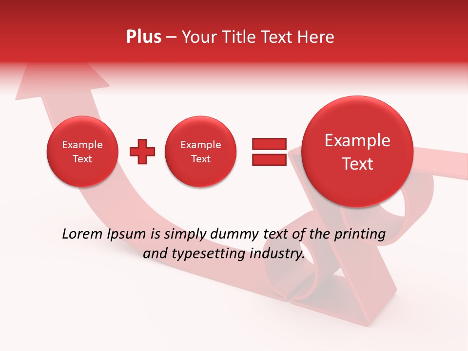 Increase Pathway Backdrop PowerPoint Template