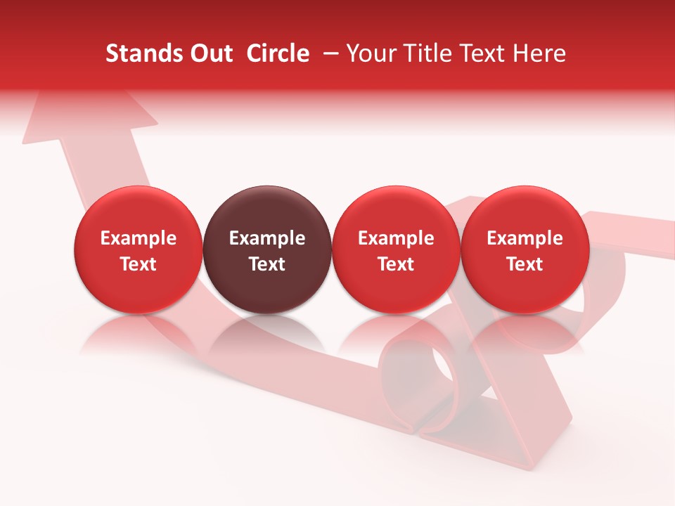 Increase Pathway Backdrop PowerPoint Template