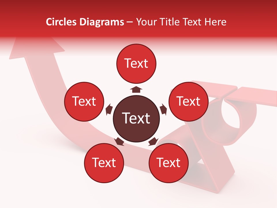 Increase Pathway Backdrop PowerPoint Template