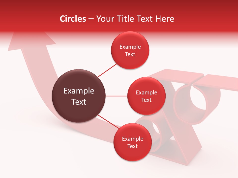 Increase Pathway Backdrop PowerPoint Template
