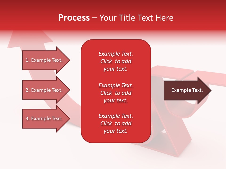 Increase Pathway Backdrop PowerPoint Template