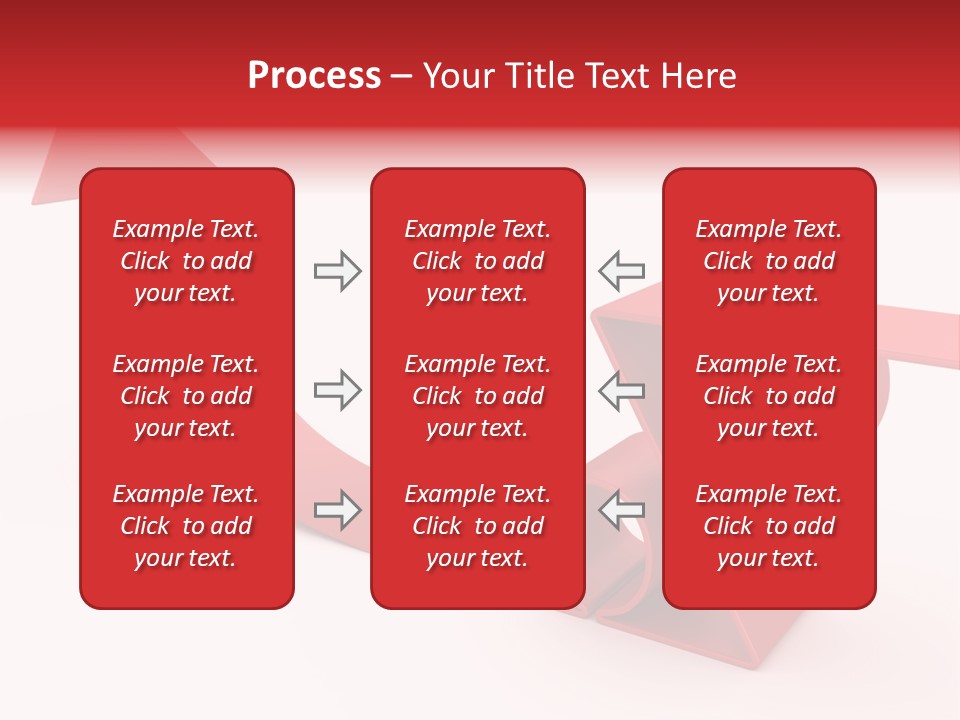 Increase Pathway Backdrop PowerPoint Template