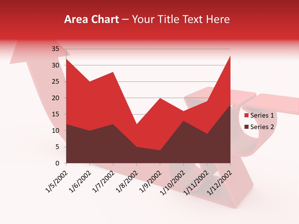 Increase Pathway Backdrop PowerPoint Template