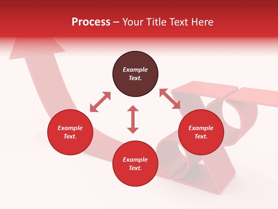 Increase Pathway Backdrop PowerPoint Template