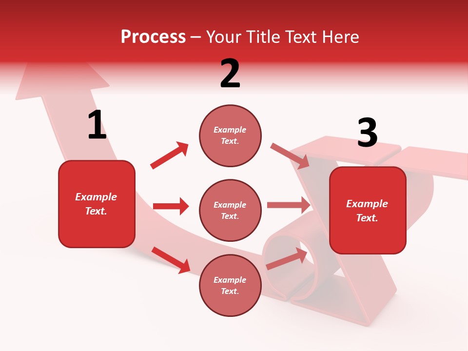 Increase Pathway Backdrop PowerPoint Template