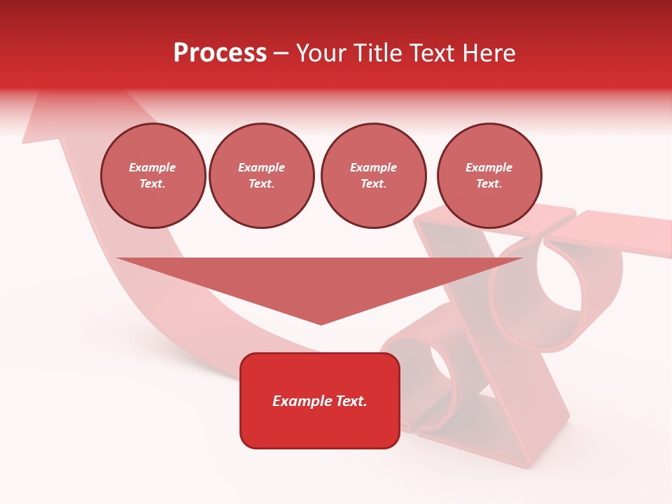 Increase Pathway Backdrop PowerPoint Template