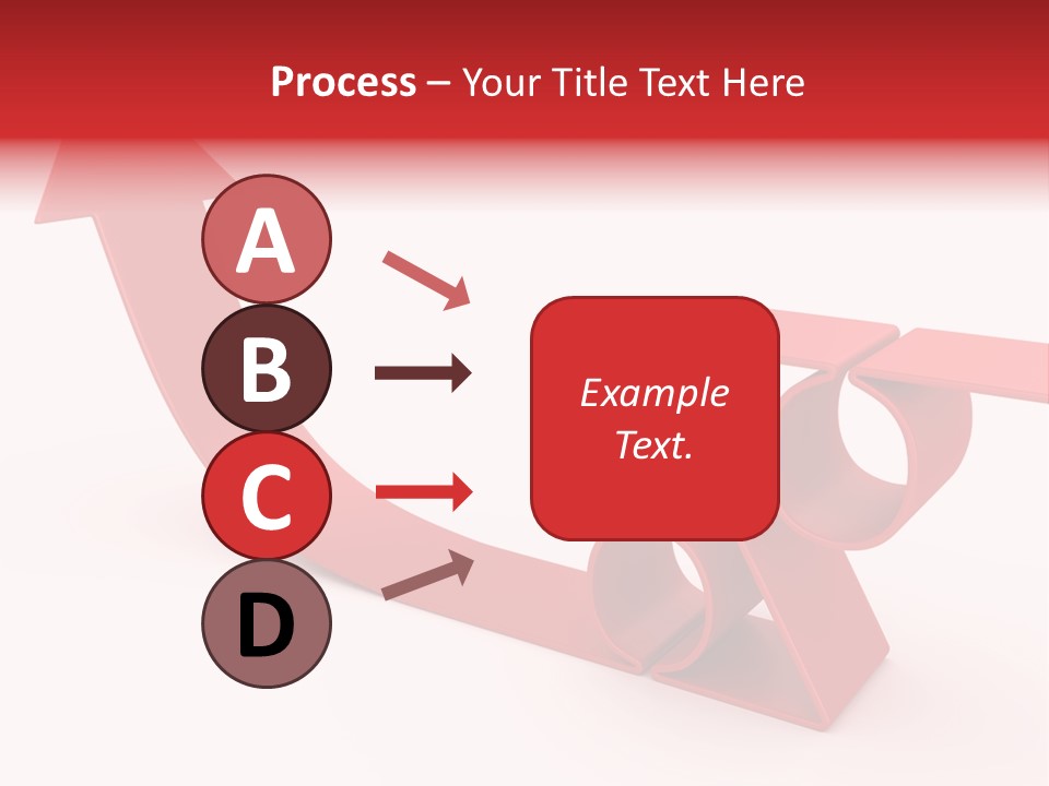 Increase Pathway Backdrop PowerPoint Template