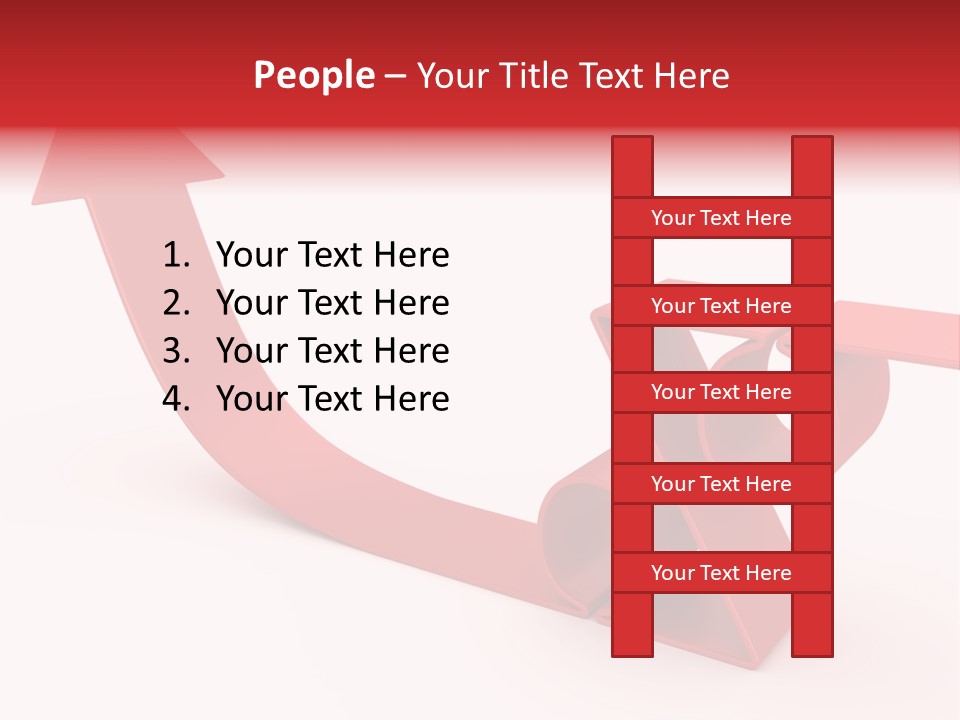 Increase Pathway Backdrop PowerPoint Template