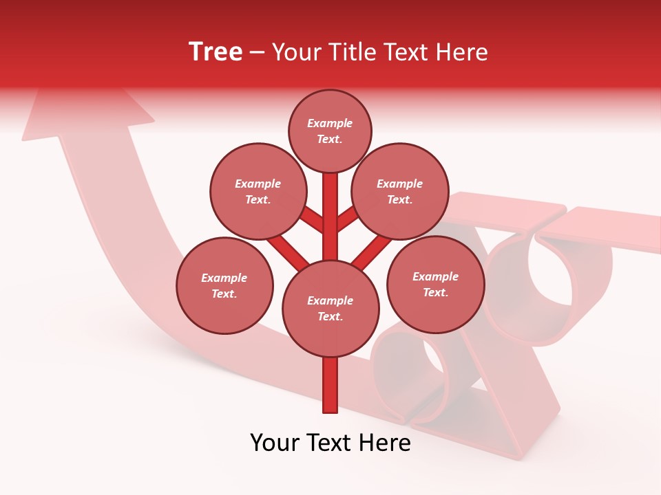 Increase Pathway Backdrop PowerPoint Template
