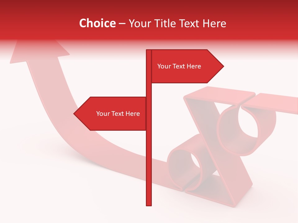 Increase Pathway Backdrop PowerPoint Template