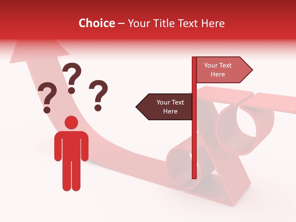 Increase Pathway Backdrop PowerPoint Template