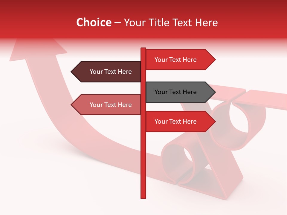 Increase Pathway Backdrop PowerPoint Template