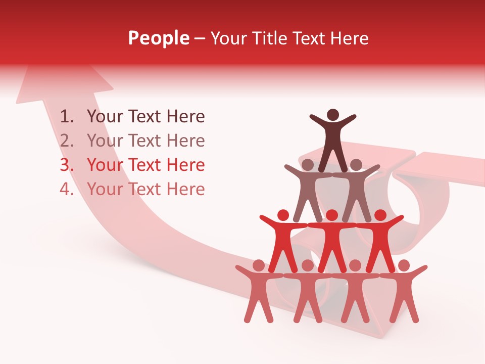 Increase Pathway Backdrop PowerPoint Template