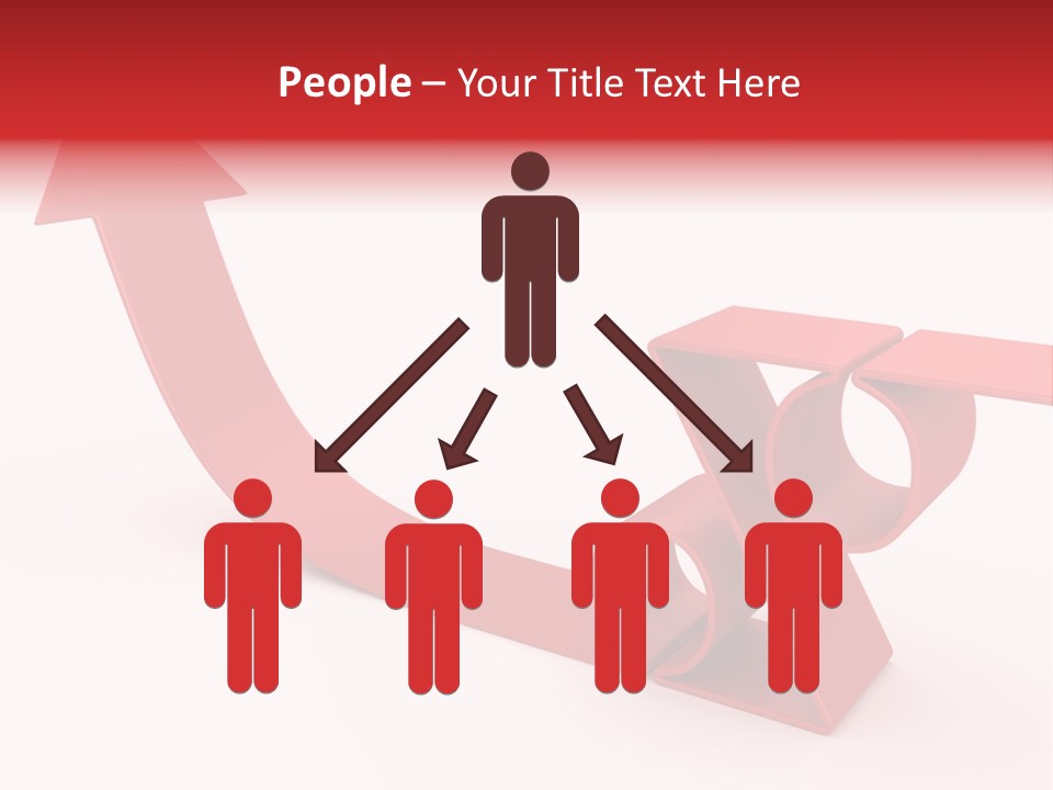 Increase Pathway Backdrop PowerPoint Template