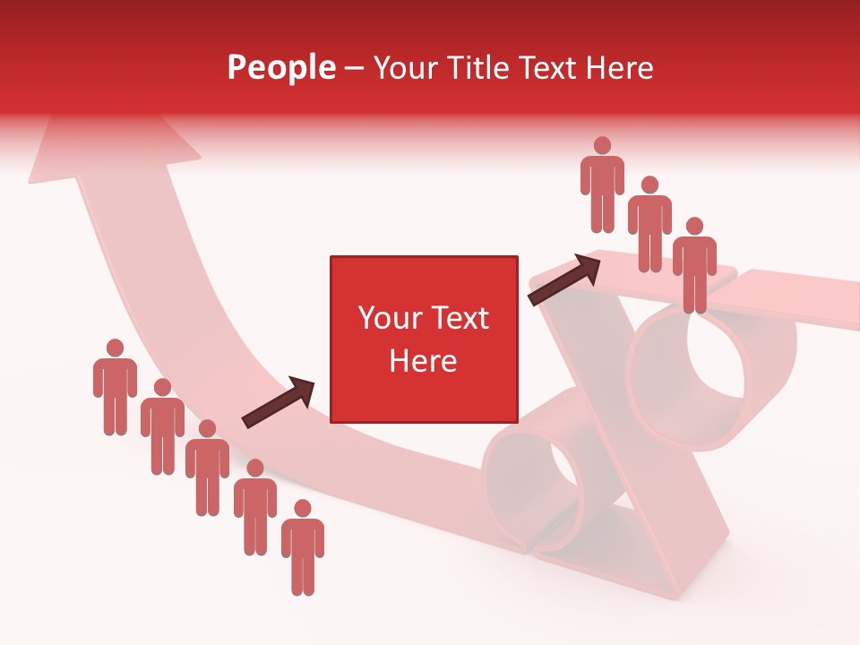 Increase Pathway Backdrop PowerPoint Template