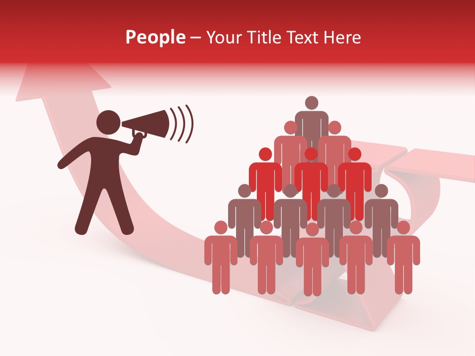 Increase Pathway Backdrop PowerPoint Template