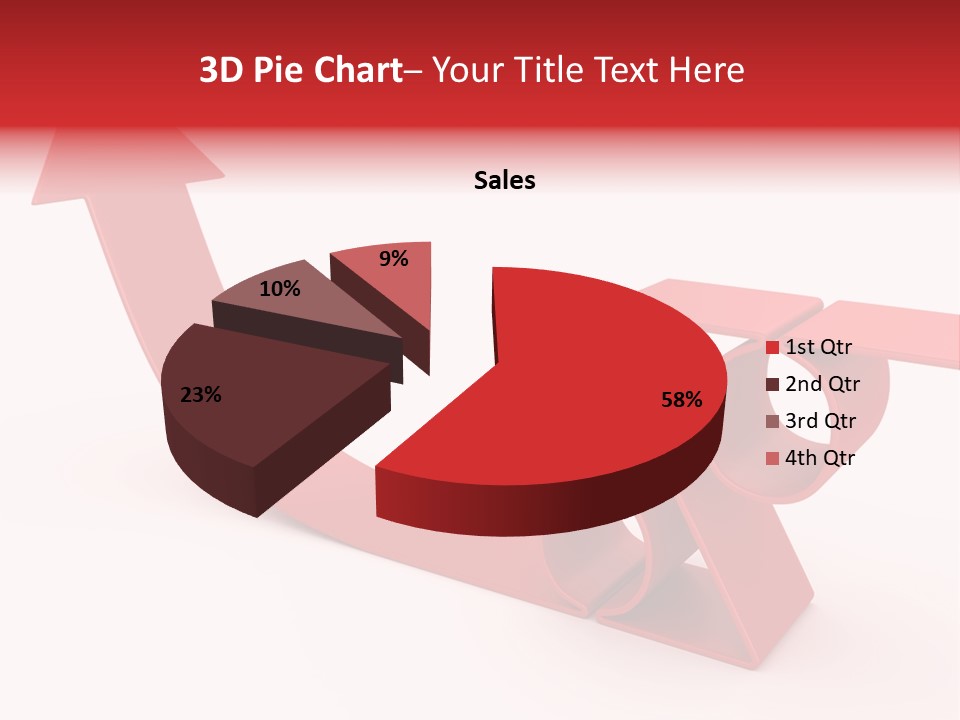 Increase Pathway Backdrop PowerPoint Template