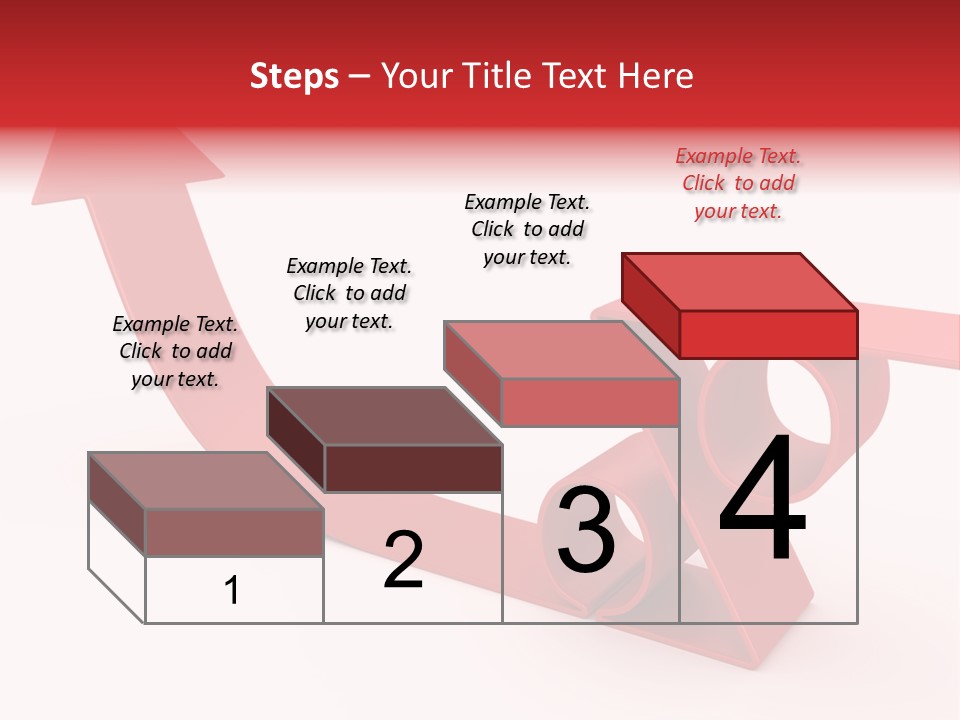 Increase Pathway Backdrop PowerPoint Template