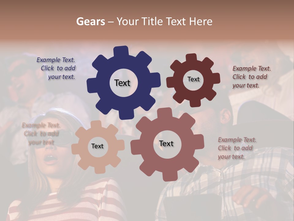 Relationship Entertain Person PowerPoint Template