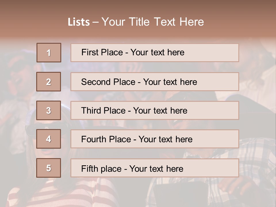 Relationship Entertain Person PowerPoint Template