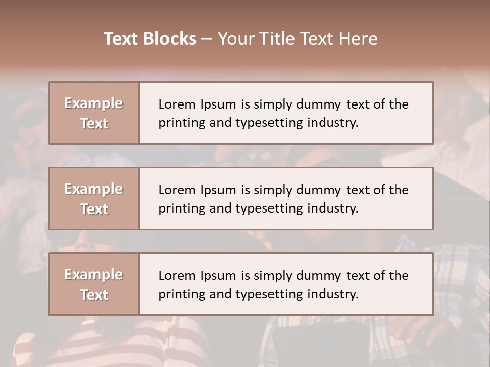Relationship Entertain Person PowerPoint Template