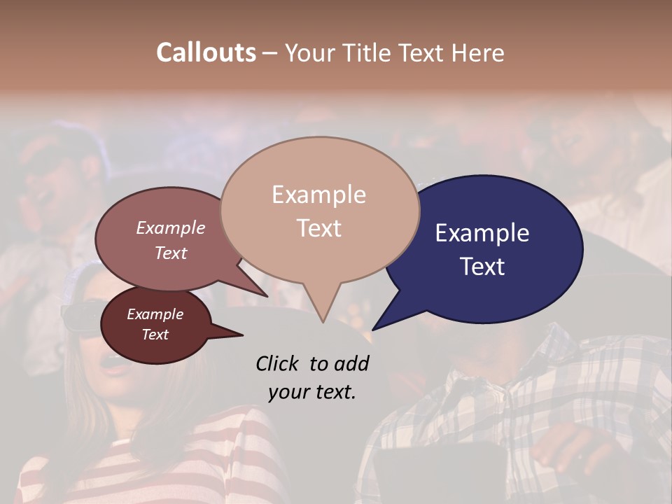 Relationship Entertain Person PowerPoint Template