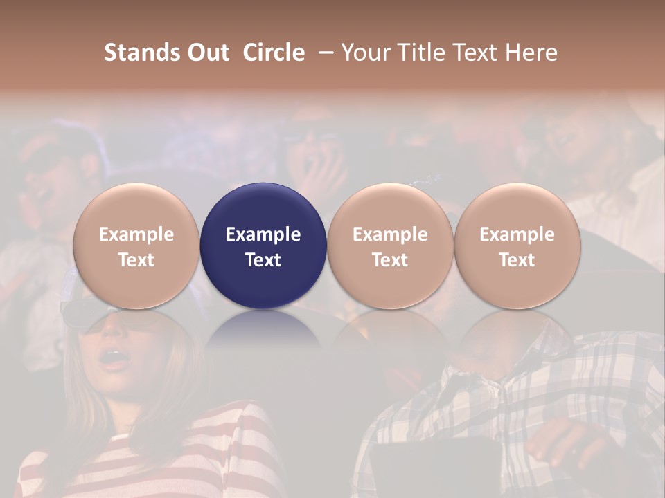 Relationship Entertain Person PowerPoint Template