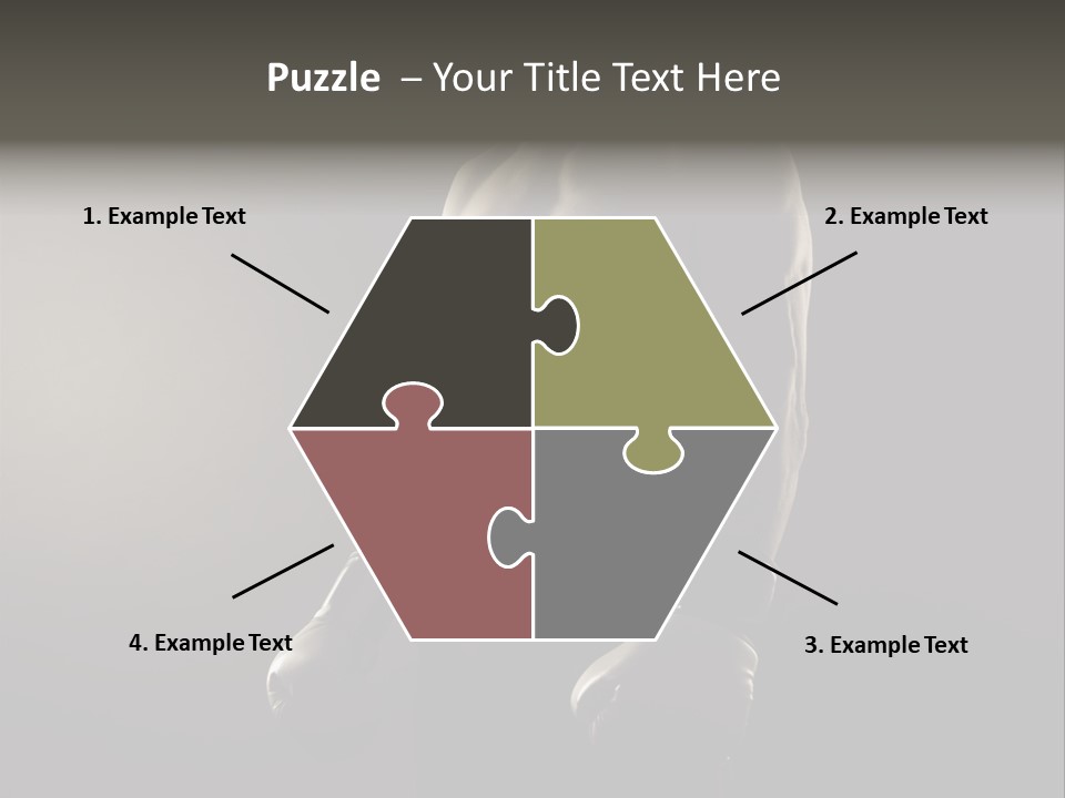 Sports Training Strongman Young Man PowerPoint Template