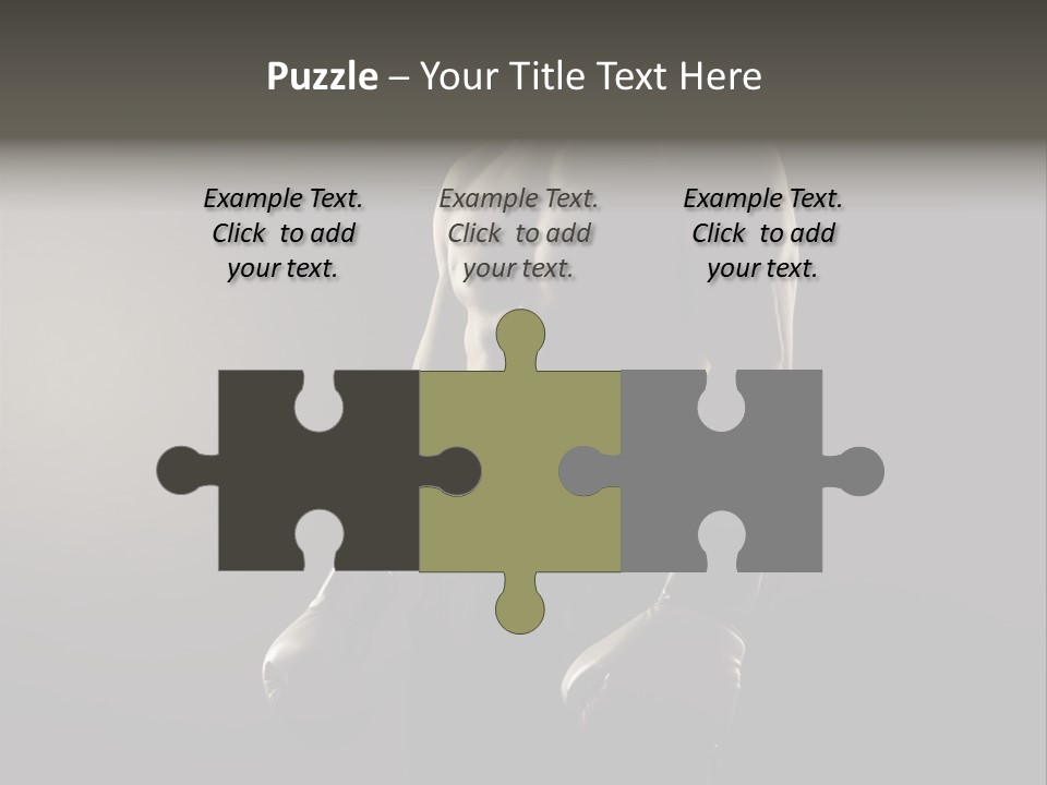 Sports Training Strongman Young Man PowerPoint Template