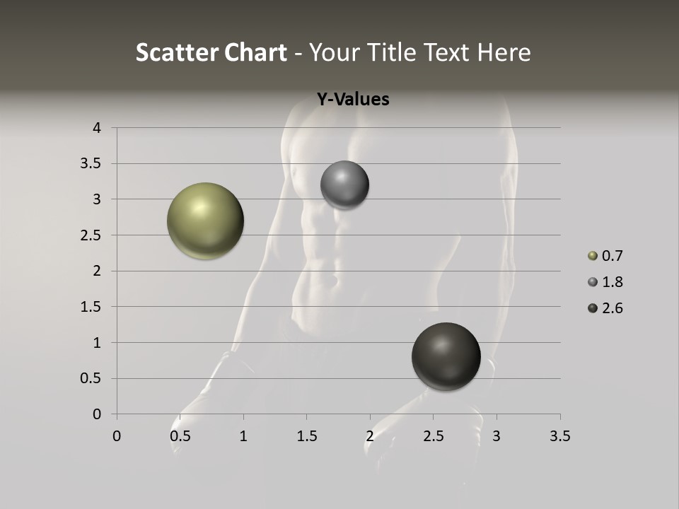 Sports Training Strongman Young Man PowerPoint Template