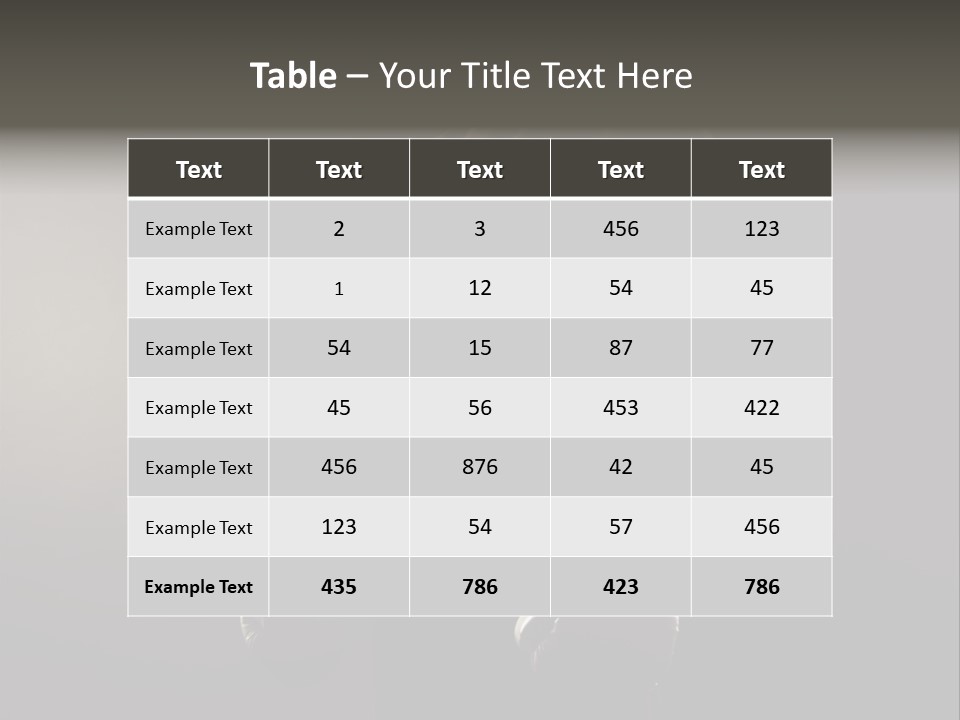 Sports Training Strongman Young Man PowerPoint Template