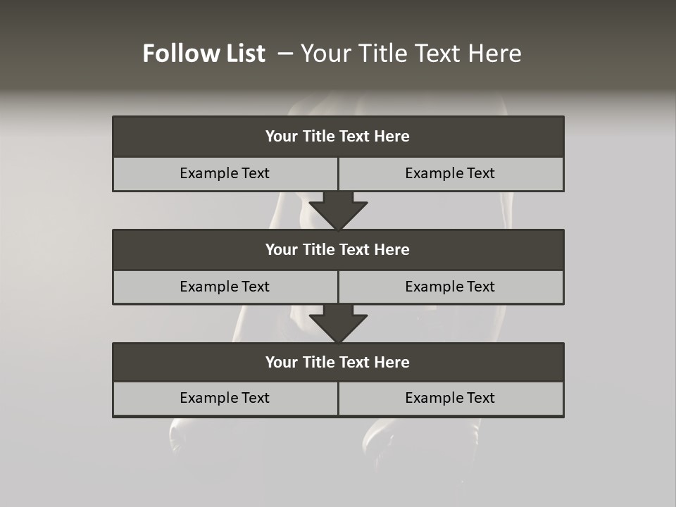 Sports Training Strongman Young Man PowerPoint Template