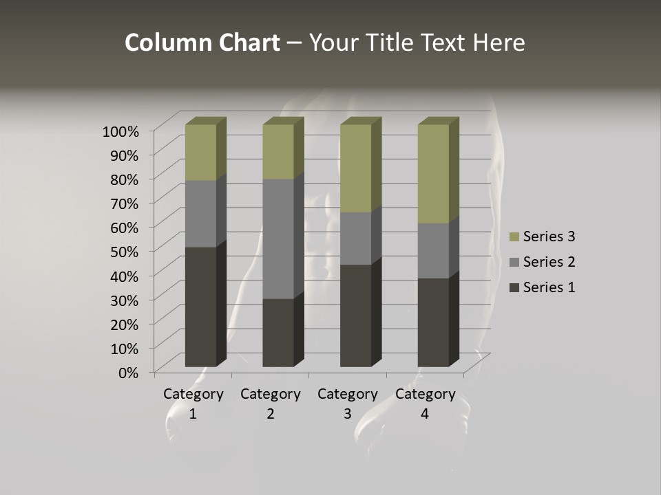 Sports Training Strongman Young Man PowerPoint Template