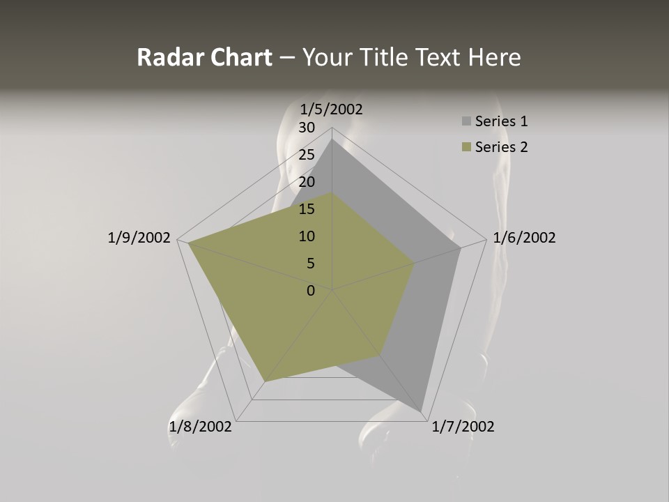 Sports Training Strongman Young Man PowerPoint Template