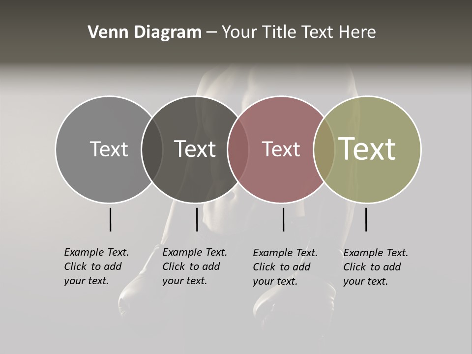 Sports Training Strongman Young Man PowerPoint Template