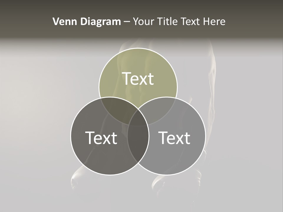 Sports Training Strongman Young Man PowerPoint Template