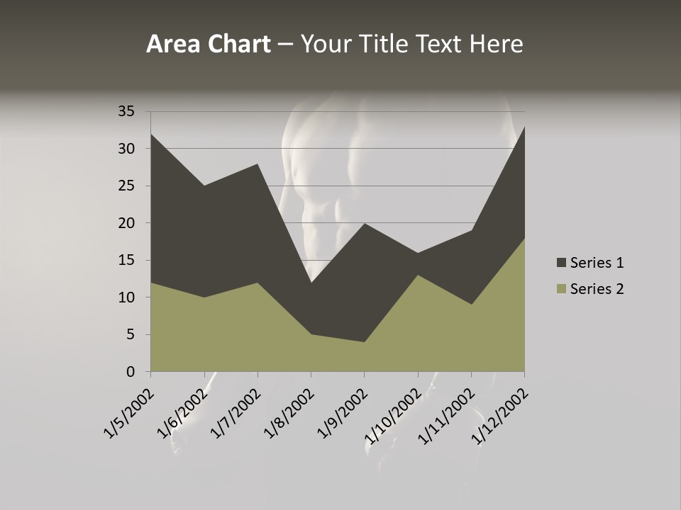 Sports Training Strongman Young Man PowerPoint Template