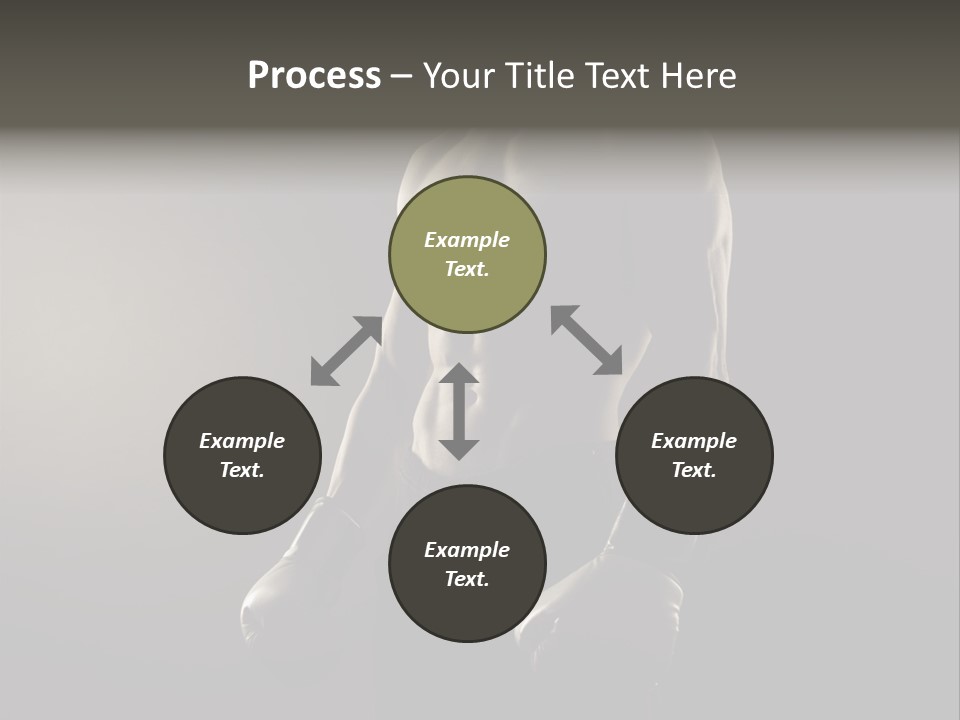 Sports Training Strongman Young Man PowerPoint Template