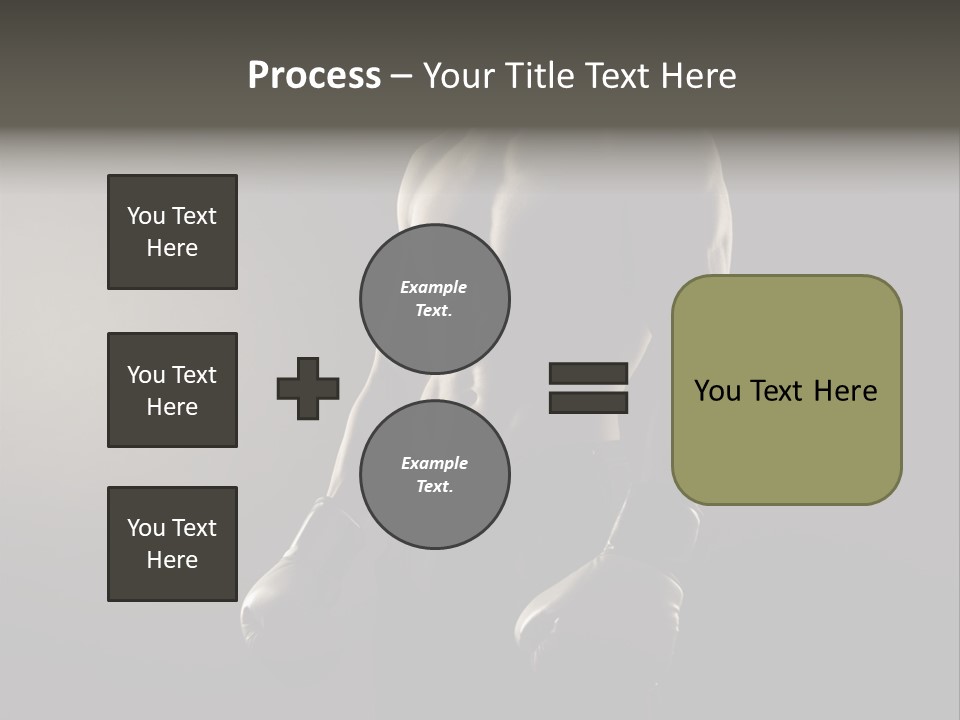 Sports Training Strongman Young Man PowerPoint Template