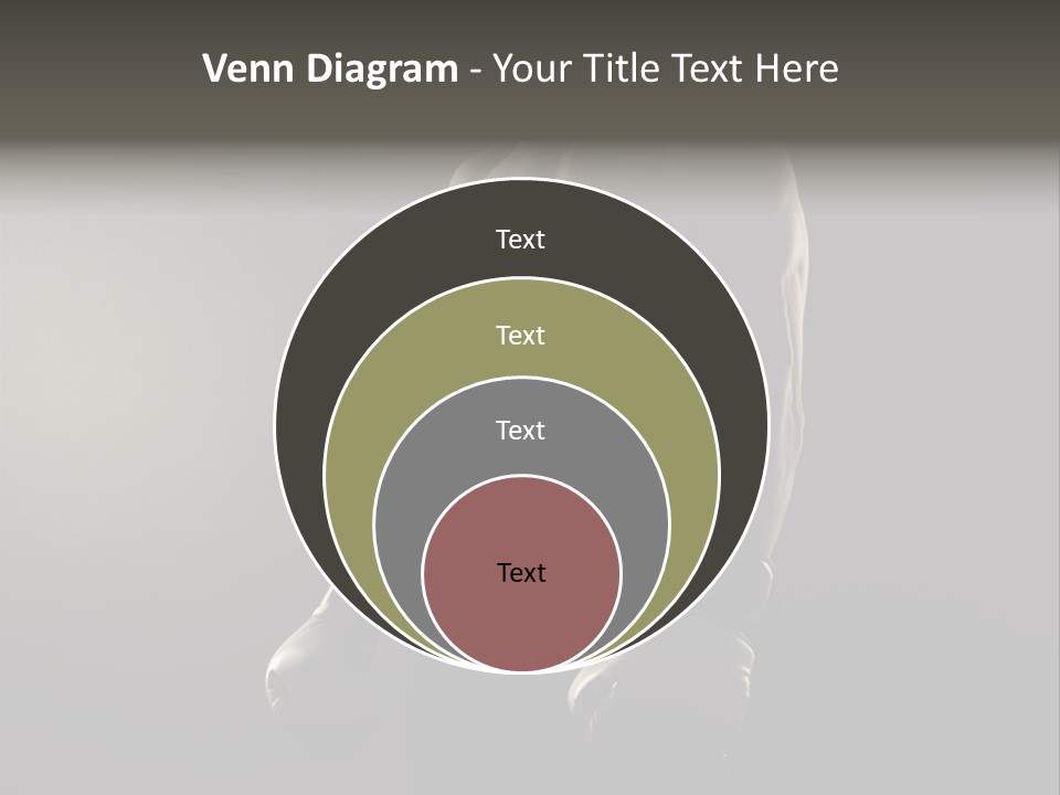Sports Training Strongman Young Man PowerPoint Template