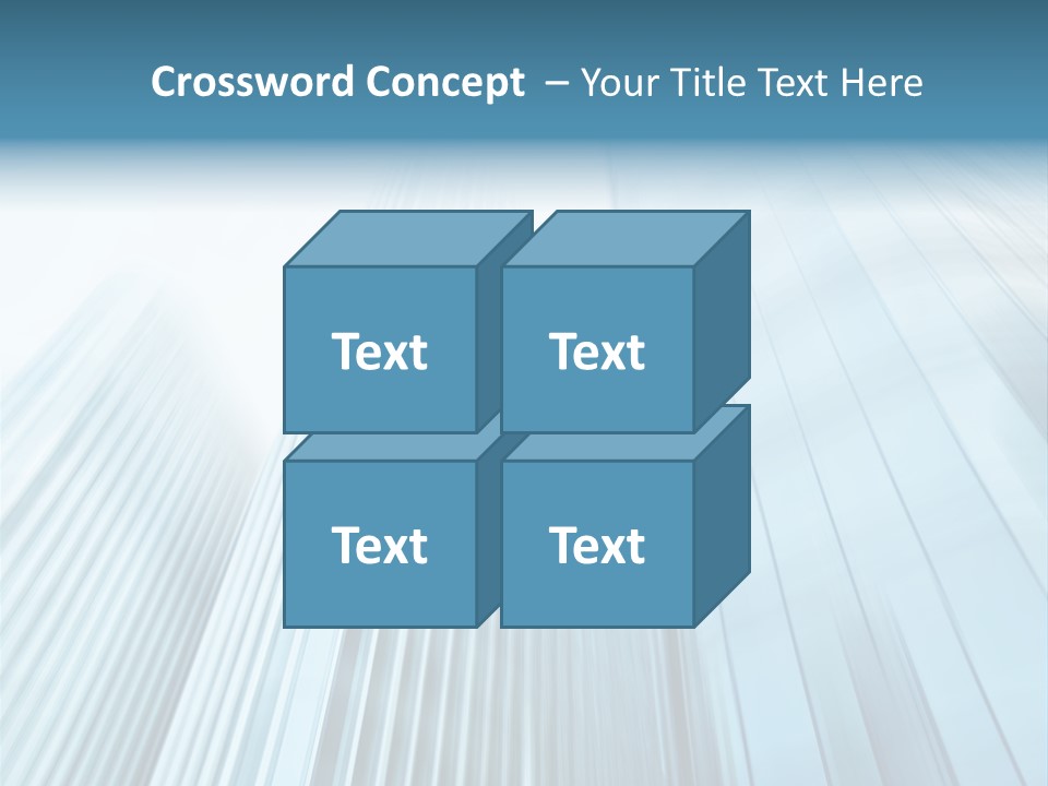 Commercial Transparent Wall PowerPoint Template